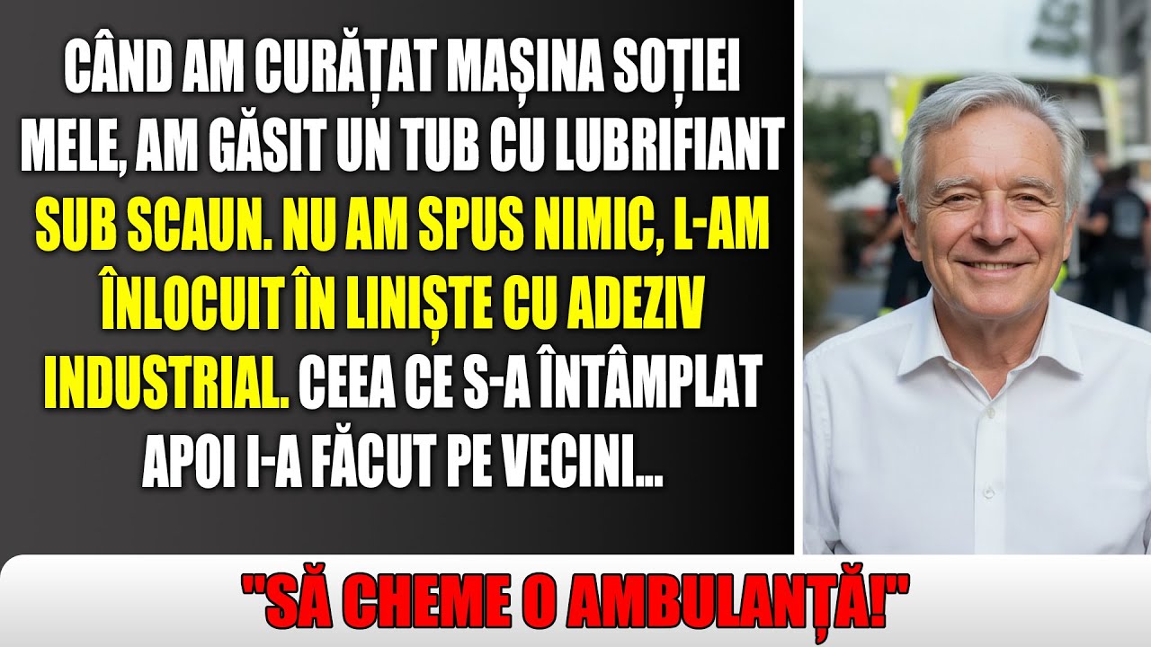 Am înlocuit lubrifiantul soției infidele cu lipici... Doctorii i-au desprins cu greu! Povești.
