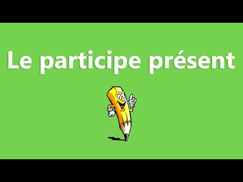 Vidéo: Le participe peut-il être un verbe ?
