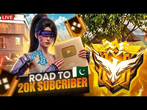 PAKISTAN SERVER LIVE 🔥 | ROAD TO  20K | TOXIC GIRL FF #freefire #toxicgirl