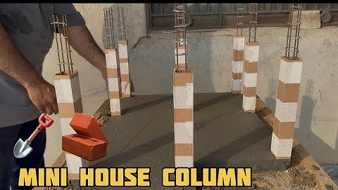 6. DIY Mini House Columns – Realistic Build!