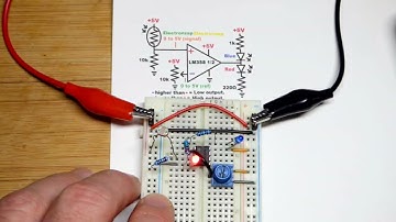 Quick Basic Adjustable Light Level Comparator Circuit Using LM358 Op Amp