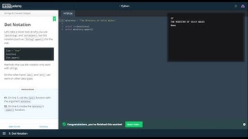 STRINGS AND CONSOLE OUTPUT Learn Python with CodeCademy / Codecademy Answers Python