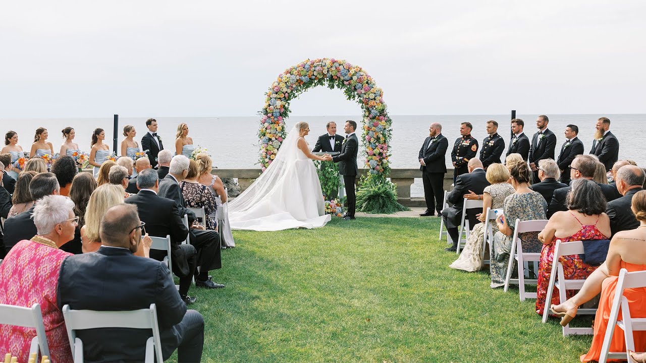 shoreby club dress code A J.Andreatta Gown for a Timeless Shoreby Club Wedding