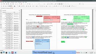 Compare documents with Master PDF Editor