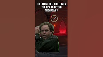de tank sterft en laat de dps zichzelf verdedigen #wow #worldofwarcraft #warcraft