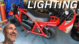Easy Mini bike lighting kit install