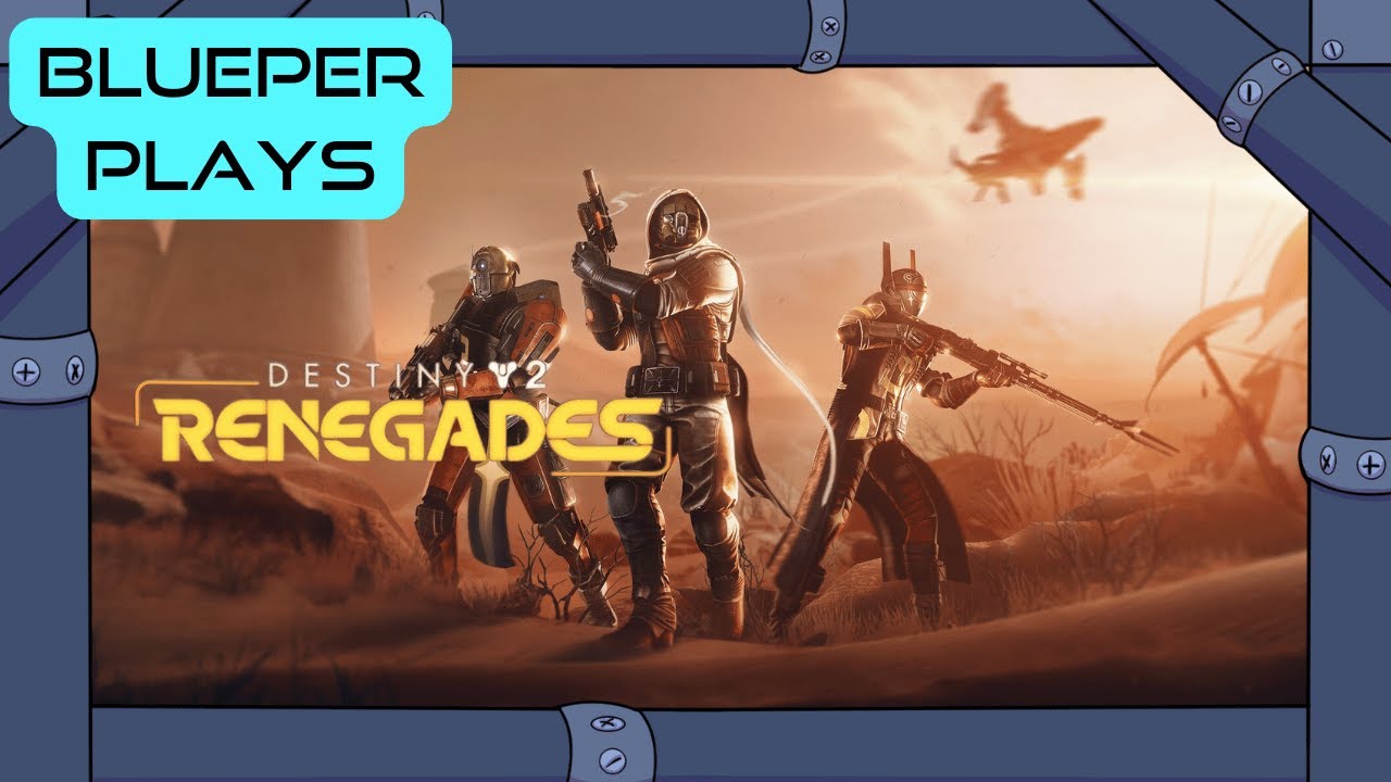 I'm just here for the pew pews in d2 renegades