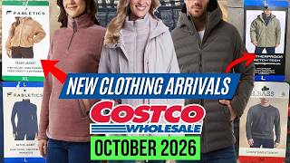 🔥COSTCO NEW CLOTHING ARRIVALS FOR OCTOBER 2026:🚨NEW FALL & WINTER FINDS! Hoodies, Jackets, Shoes