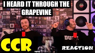 CREEDENCE CLEARWATER REVIVAL - I HEARD IT THROUGH THE GRAPEVINE!!! | FIRST TIME REACTION