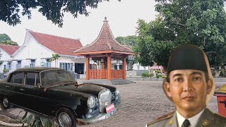 RUMAH RIWAYAT SUKARNO,Lokasi Kampung halaman Orang tua Proklamator Bung Karno masa kecil di Blitar.