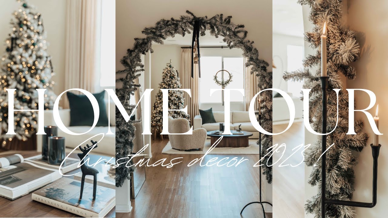 CHRISTMAS HOME TOUR 2023 YouTube