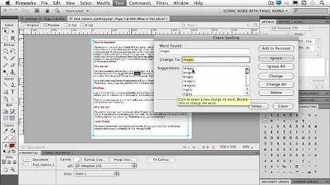 Fireworks CS5. Tutorial. Working with Text. (3 of 3).wmv