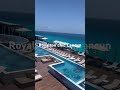Royalton  chic cancun.  Marriott 로얄톤시크칸쿤.       뷰는 환상인데 직원들은 너무나 극과극.. 다이아몬드클럽층은 그닥비추
