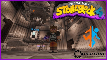 FTB Stoneblock 4 - Ep 10 - Portal In Minecraft!?!