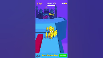 Join Clash 3d Game #shorts level 167 Defeat Gameplay Walkthrough #newgame2021 (iOS-Android)