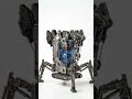 Tiny Cube Transforms Into a Tower Crane Mech