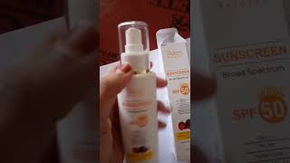 Anherb natural Sunscreen broad spectrum viral shortsvideo unboxing this is a very good product
