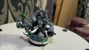 This video is a channel review and breakdown of the orks big mek with shokk attack gun data cards