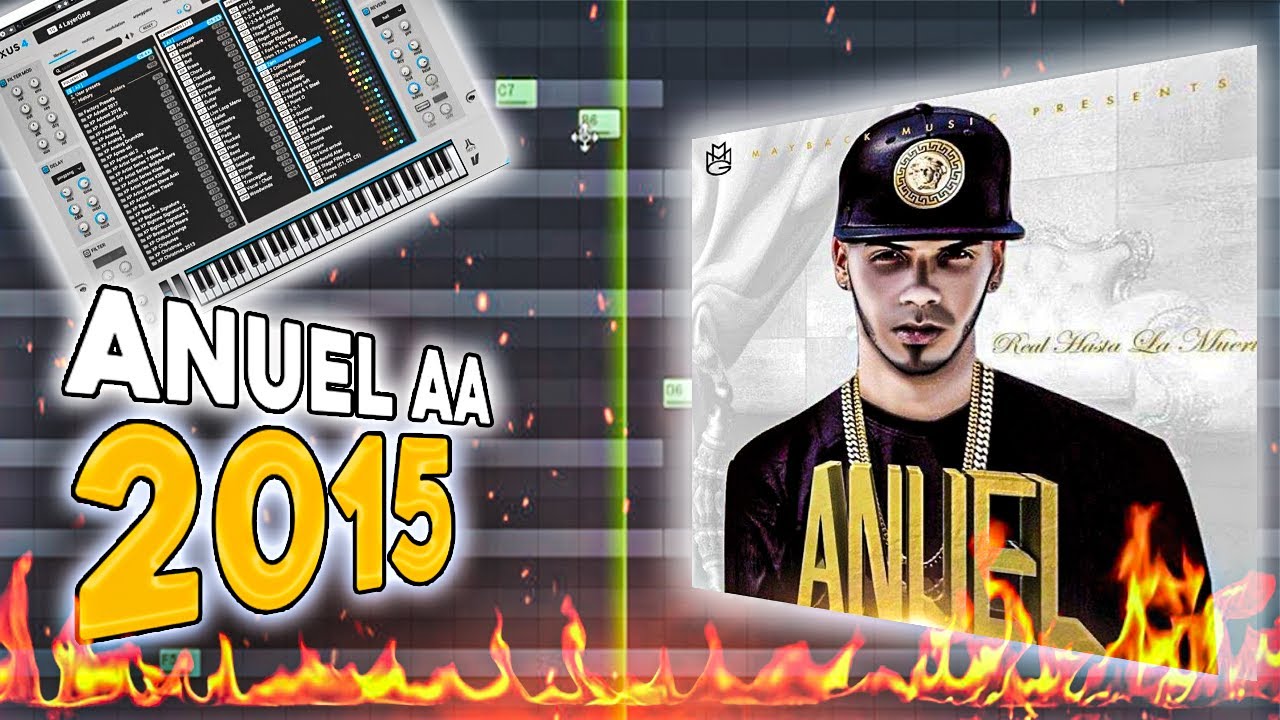 cómo hacer MELODIAS DE REGGAETON en 5 minutos 🔥Tutorial Beat type Anuel AA Reggaeton 2015-2016