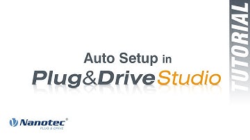 Motor Controller Setup with Plug & Drive Studio (English) #tutorial  - Nanotec