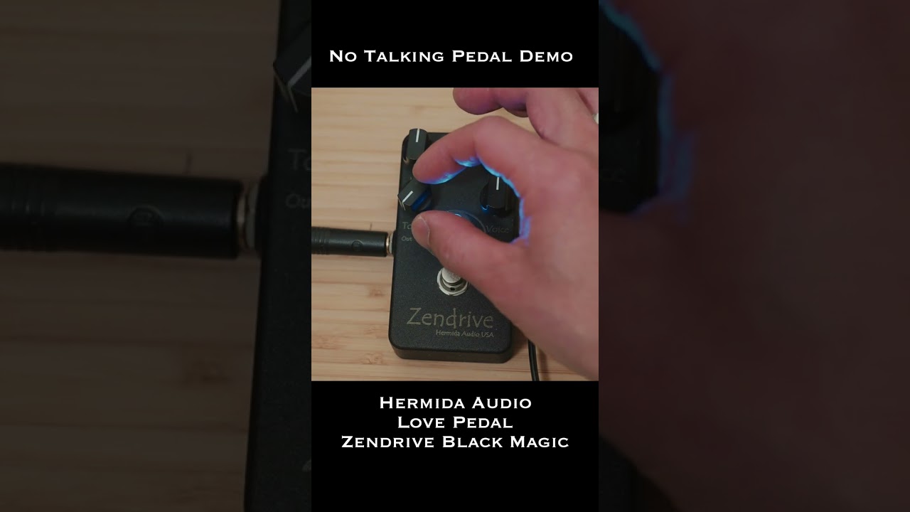 Zendrive Black Magic Through Clean Amp – No Talking Demo - YouTube