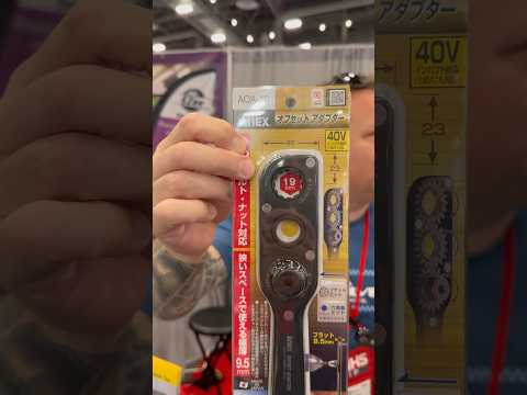 Crazy Tools from Japan found at the @NationalHardwareShow #mechanic @Toolsinaction