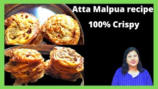 Malpua Recipe | How to make Malpua | Atta Malpua | Suji Malpua