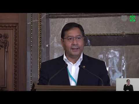 Ceremonia de nombramiento de Huésped Distinguido al Presidente del Estado Plurinacional de Bolivia