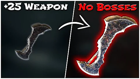 How to get a Maxed +25 Weapon Before Fighting Your First Boss in Elden Ring