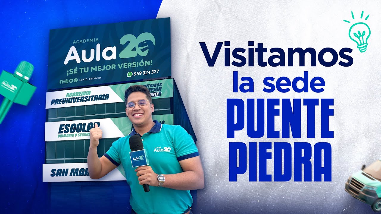 CONOCE NUESTRA SEDE PUENTE PIEDRA 💙 | AULA 20 EN VIVO 🔴 - YouTube
