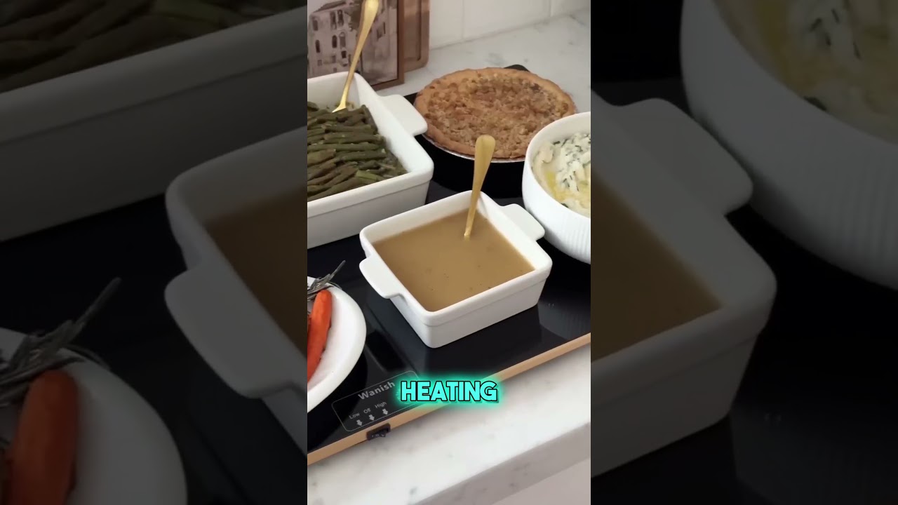 Keep Party Food Warm All Night! 🔥 | XXL Electric Warming Tray Review