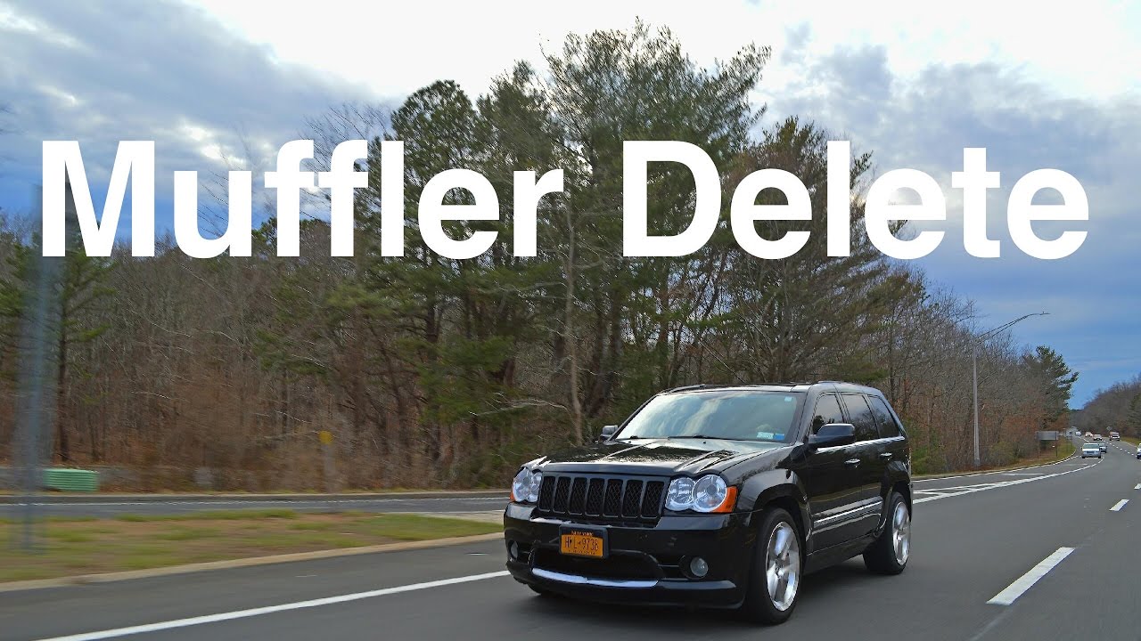 Jeep Grand Cherokee SRT8 Muffler Delete YouTube