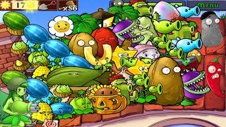 Giant All Plants Vs Zombies Mod Menu Survival Roof | Plants Vs Zombies hack version android Ep 121