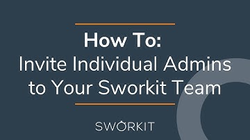 How-To: Invite Individual Admins to Your Sworkit Team