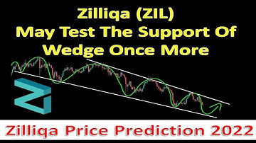 ZIL May Test The Support Of Wedge Once More | Zilliqa Price Prediction 2022