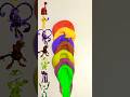 Poppy Playtime Clay Mix #colorjoy #shorts #poppyplaytime #colormix #asmr #satisfying