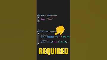 How Can You Make Properties REQUIRED In C#? #shorts