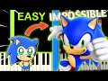 SONIC GREEN HILL ZONE from TOO EASY to IMPOSSIBLE