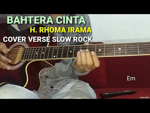 Melody gitar lagu dangdut Rhoma irama Bahtera cinta verse gitar acoustic cover class=