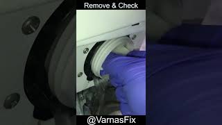 Solution Fix for Indesit flashing light error code - washing machine DIY #shorts how to clean filter