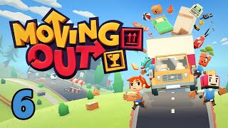 Moving Out #6 - MOVING ON A FLYING AIRPLANE (2 Player Co-op Gameplay)
