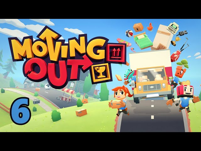 Moving Out #6 - MOVING ON A FLYING AIRPLANE (2 Player Co-op