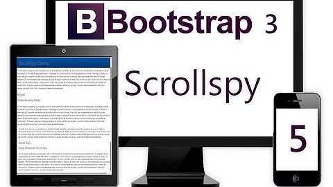 Understanding Bootstrap 3 ScrollSpy in 10mins