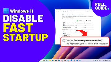 Windows 11 Disable Fast Startup from CMD, Registry, GPO, Control Panel, PowerShell