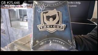 GB #25,446 - CNC Infinity Premium Memorabilia Edition Hockey Box Break