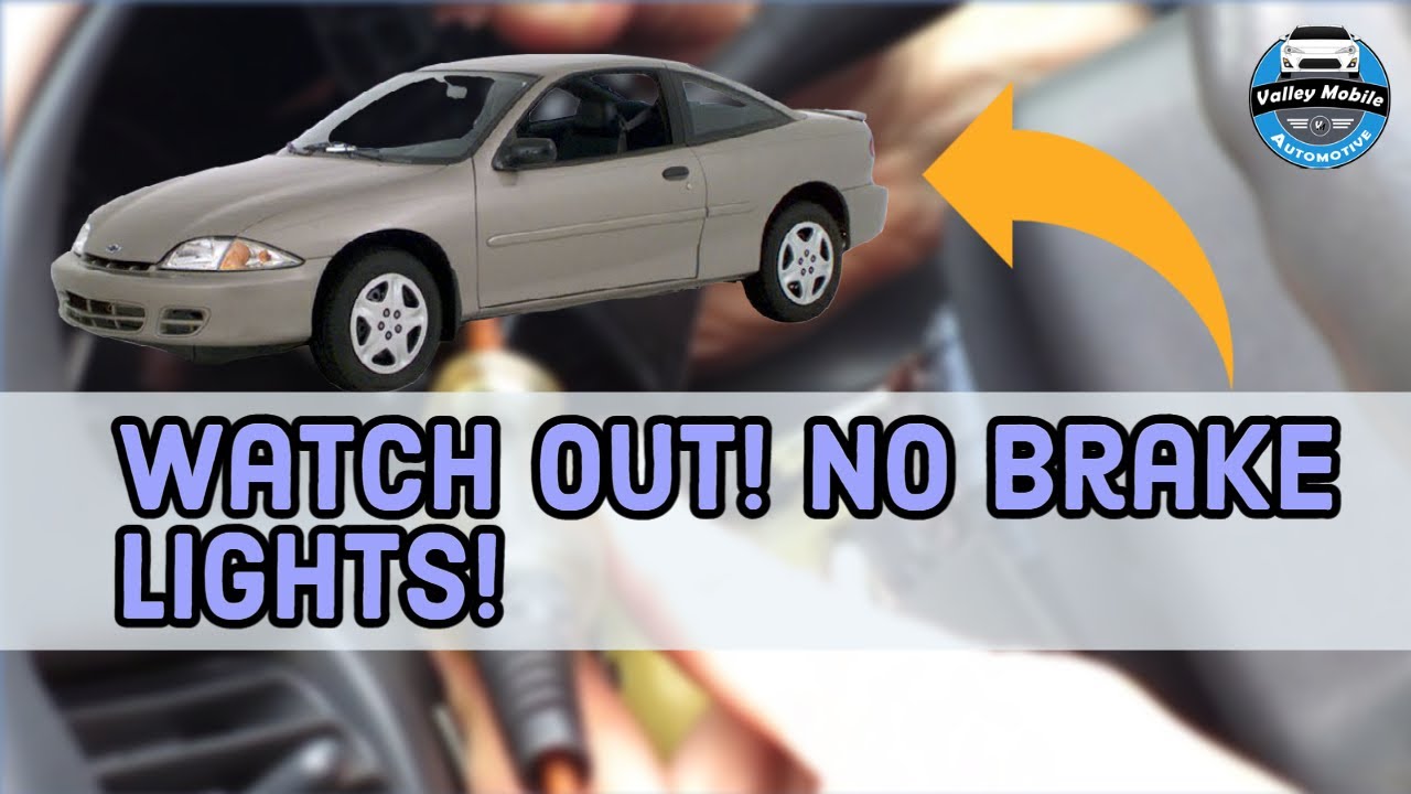 2000 Chevy Cavalier, Brake Lights Not Working Diag and Repair