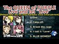 The QUEEN of PURPLE - Live and let “Live” [2023] (snippet of songs)