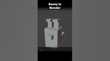 Making a Low Poly Rabbit in Blender