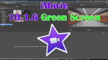 Green Screen and Blue Screen in iMovie 10.1.6