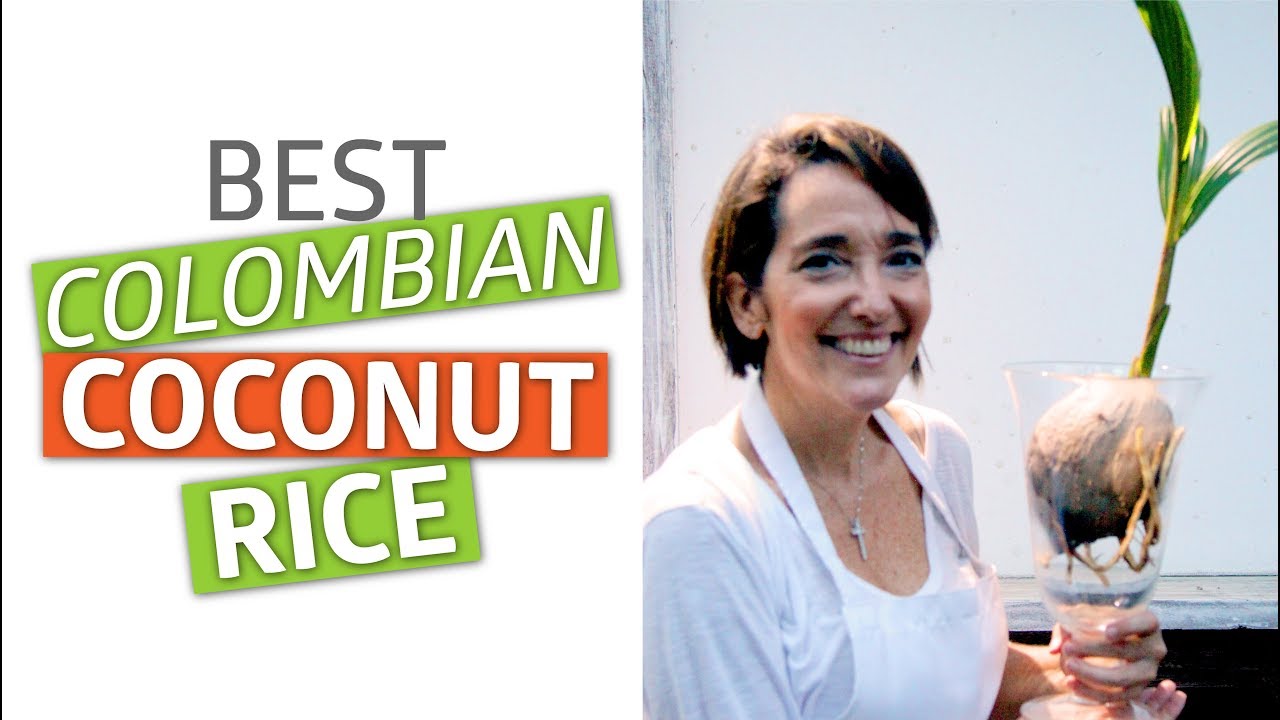 How to make the BEST Colombian COCONUT RICE Recipe Arroz con Coco